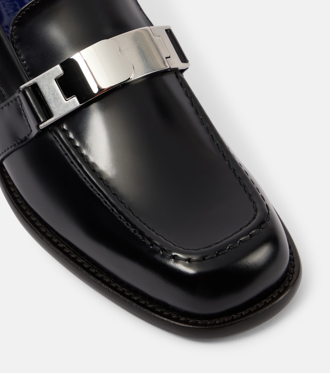 Tower leather loafers | Burberry