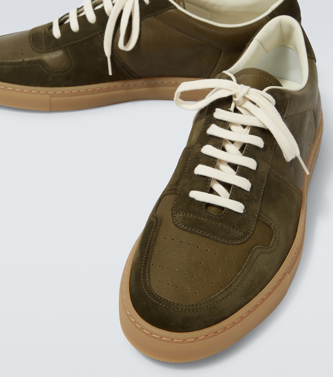 Sneakers BBall Duo aus Leder und Veloursleder | Common Projects