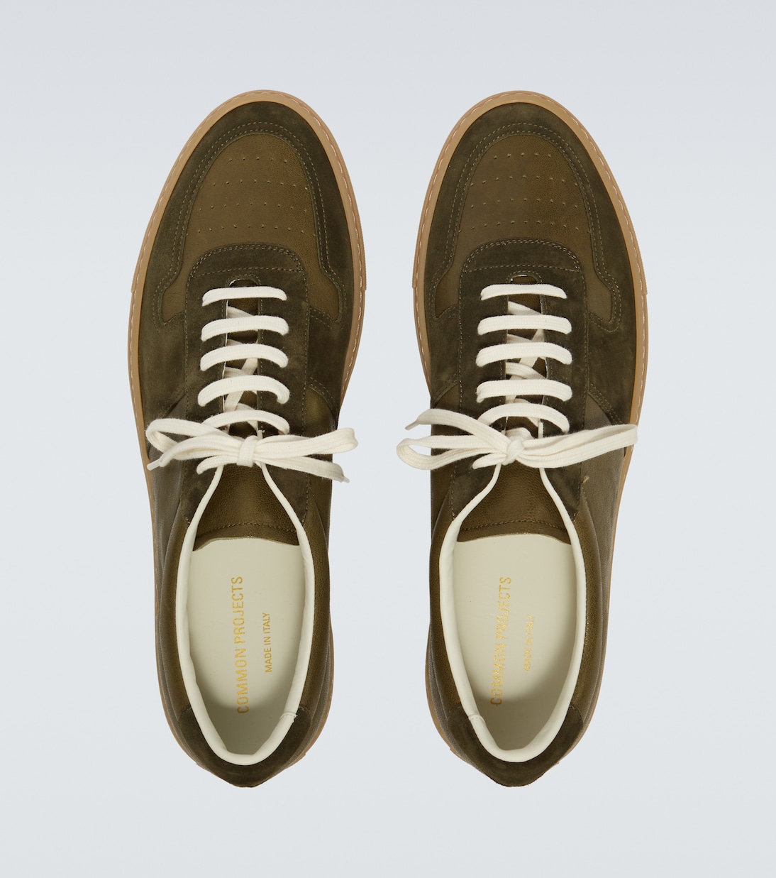Sneakers BBall Duo aus Leder und Veloursleder | Common Projects