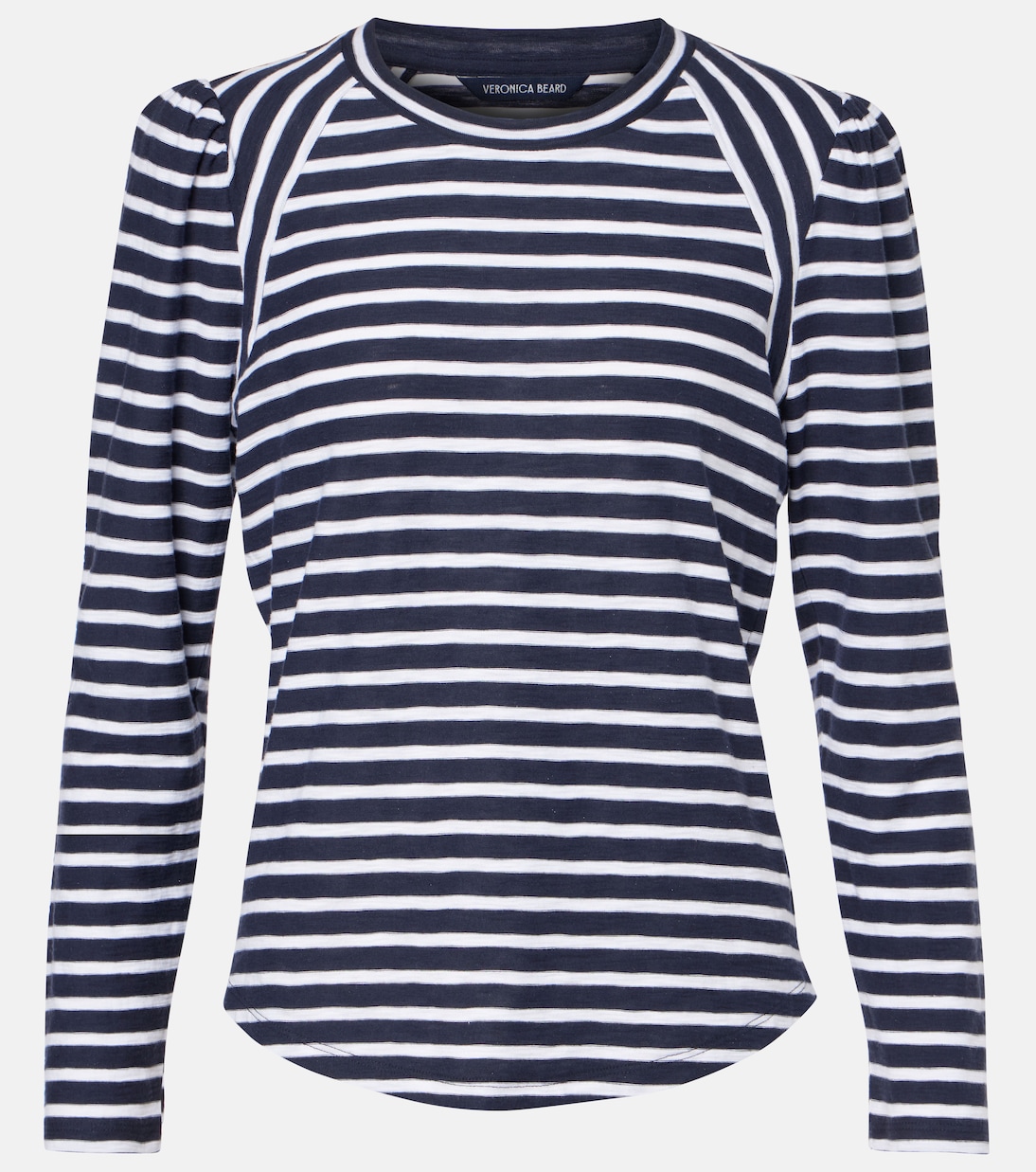 Top in jersey di cotone a righe | Veronica Beard