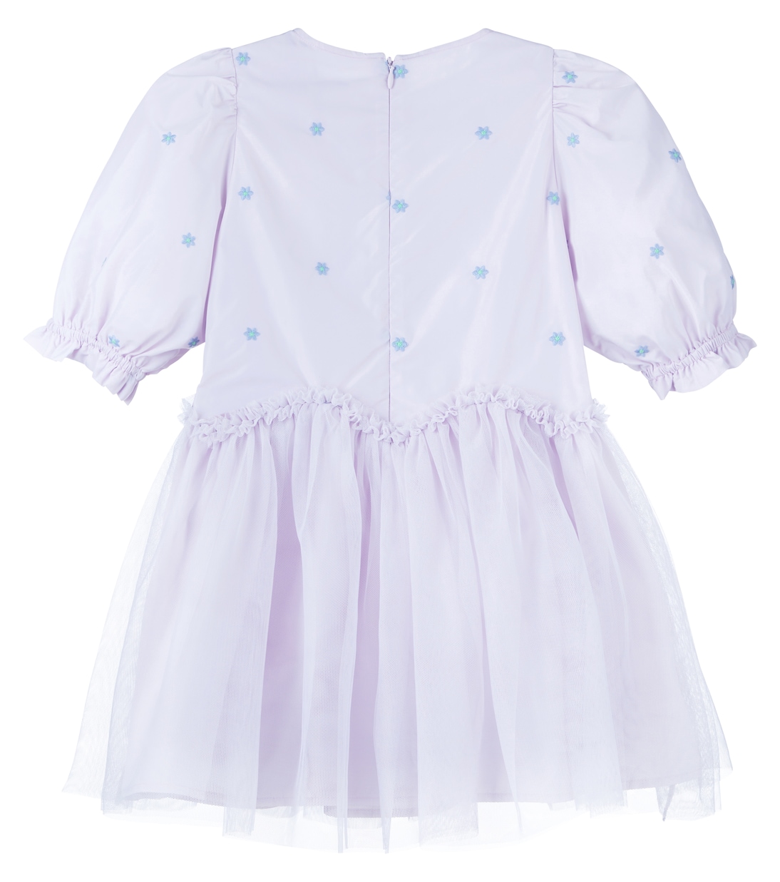 Besticktes Kleid mit Tüll | Stella McCartney Kids