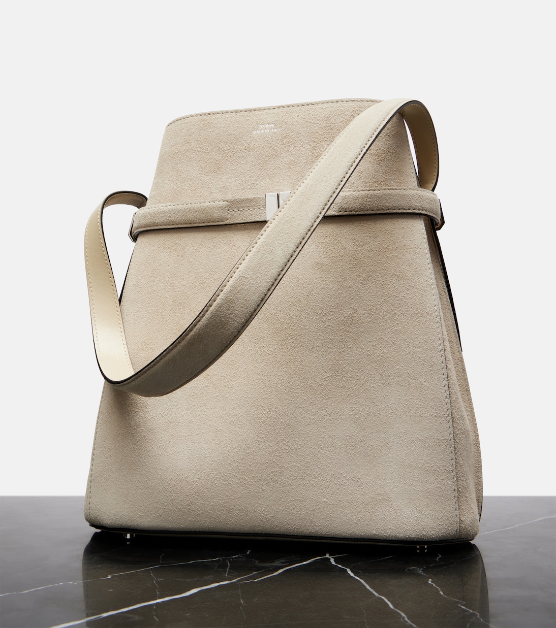 Tote Day Medium aus Veloursleder | Toteme
