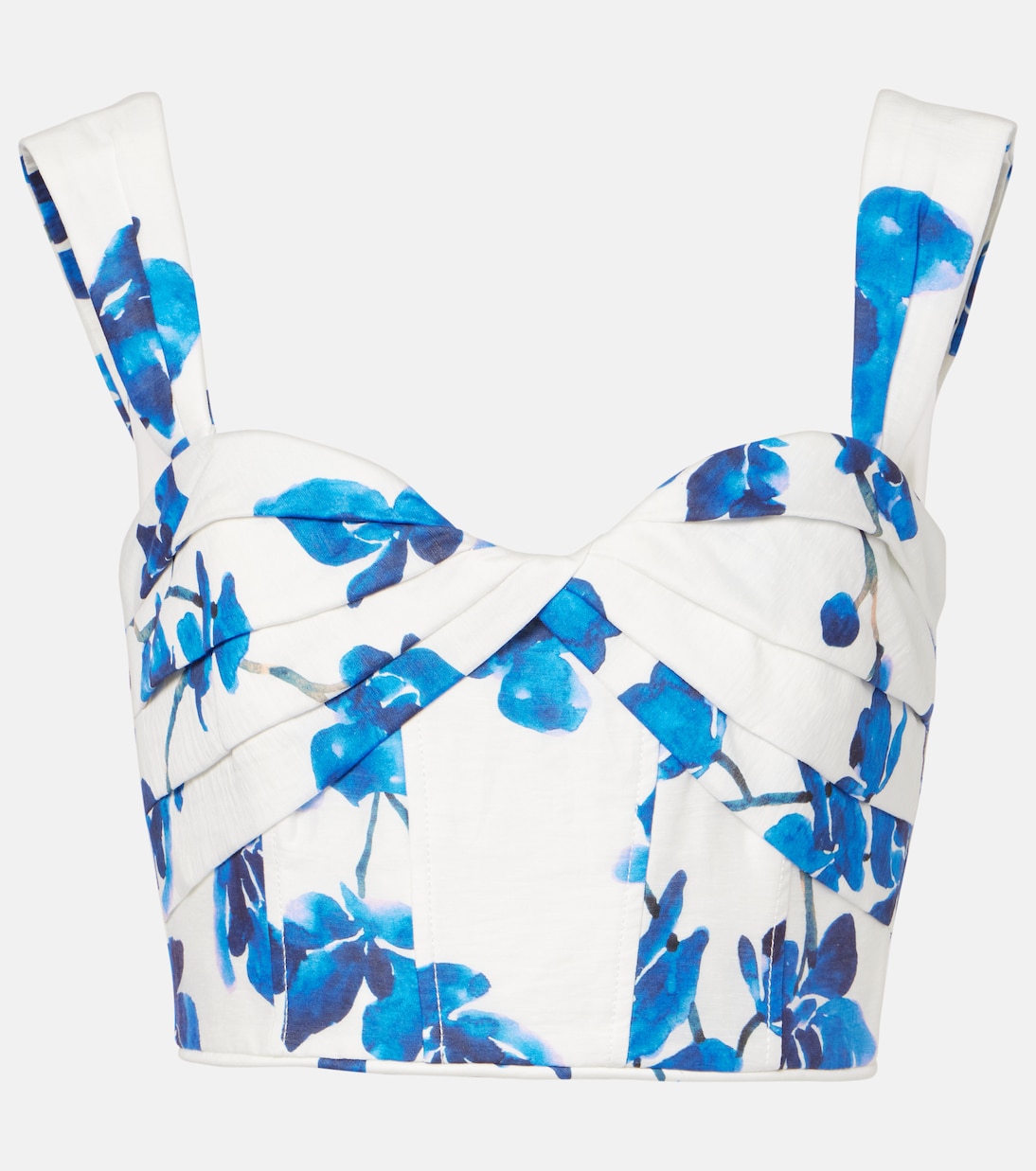 Top Orchid Blues à fleurs | Rebecca Vallance