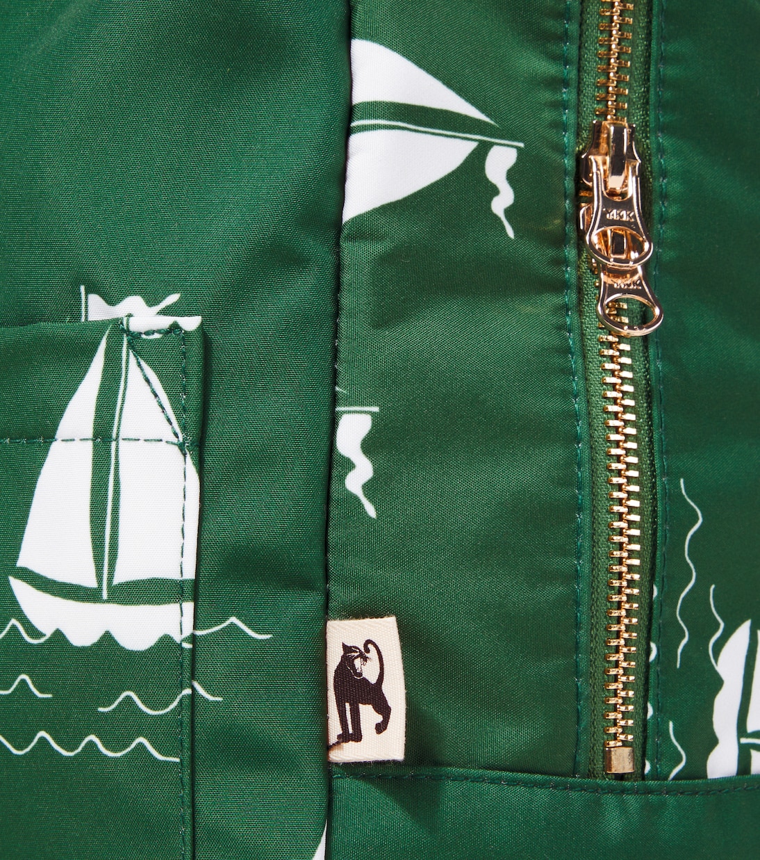 Sailing Boats canvas backpack | Mini Rodini