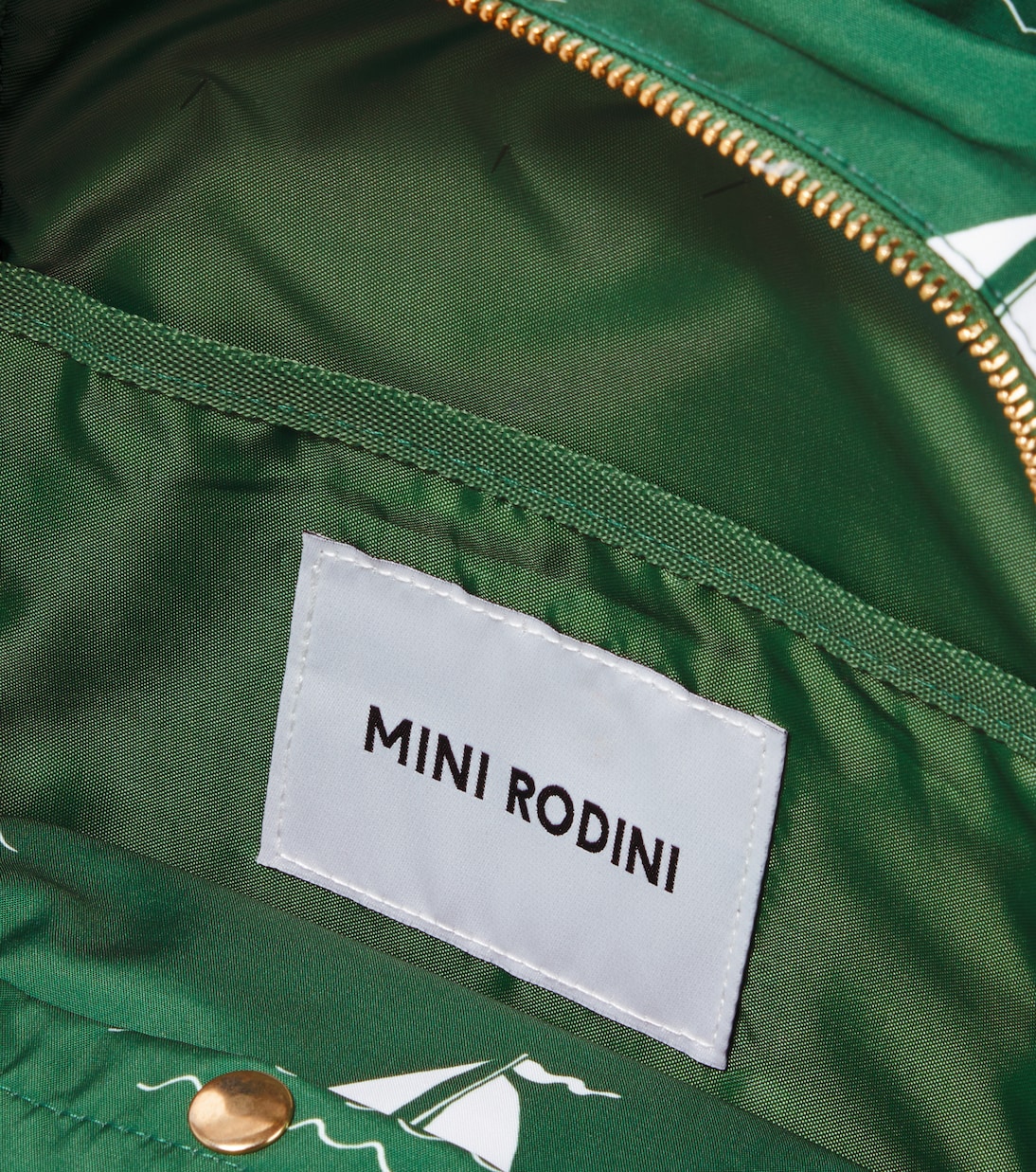 Sailing Boats canvas backpack | Mini Rodini