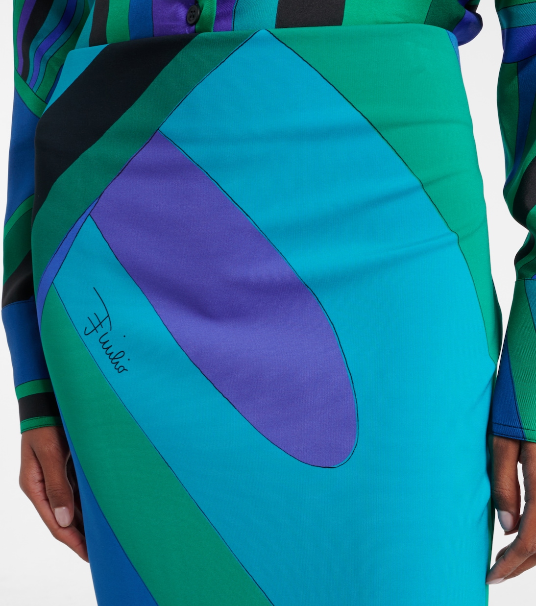 Falda larga Orchidee | Pucci