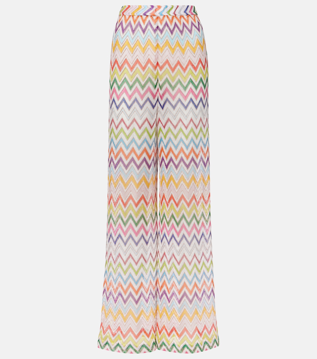 Palazzo-Hose aus Häkelstrick | Missoni
