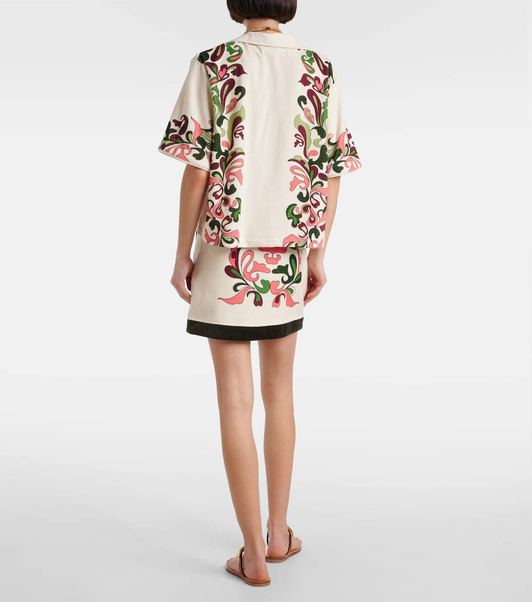Camisa Inamorata en mezcla de algodón | Adriana Degreas