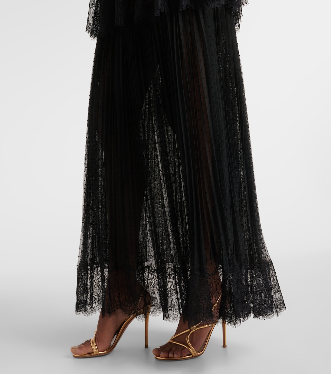 Maxikleid aus Spitze | Self-Portrait