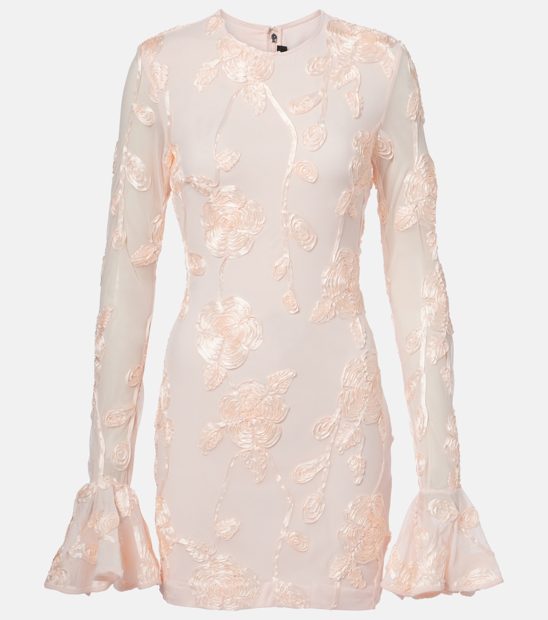 Embroidered mesh minidress | Rotate