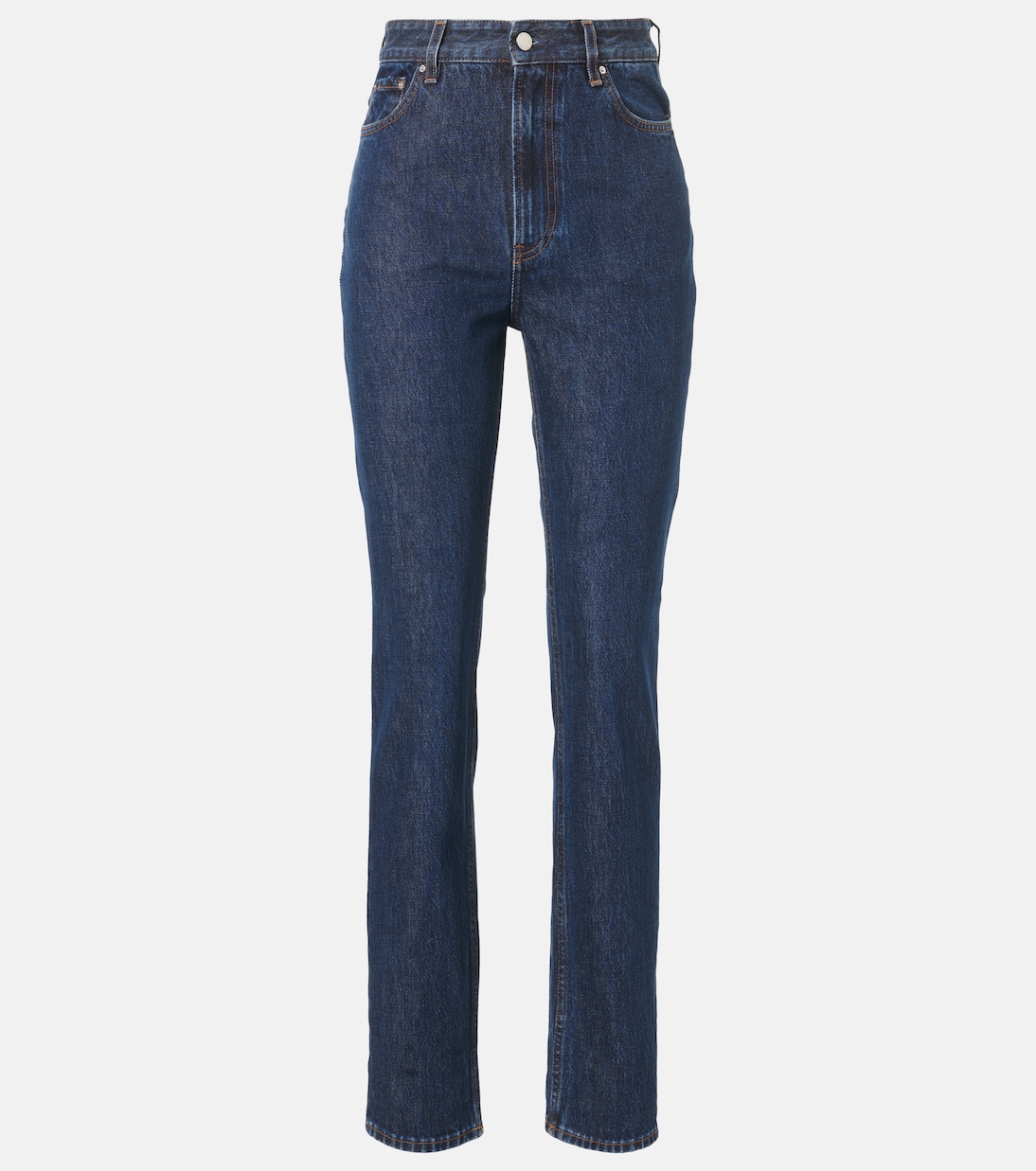 Jeans slim de tiro alto | Toteme