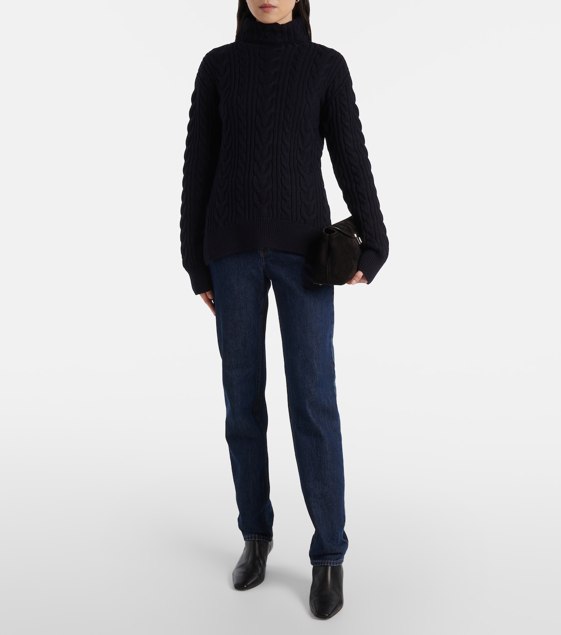 Jeans slim de tiro alto | Toteme