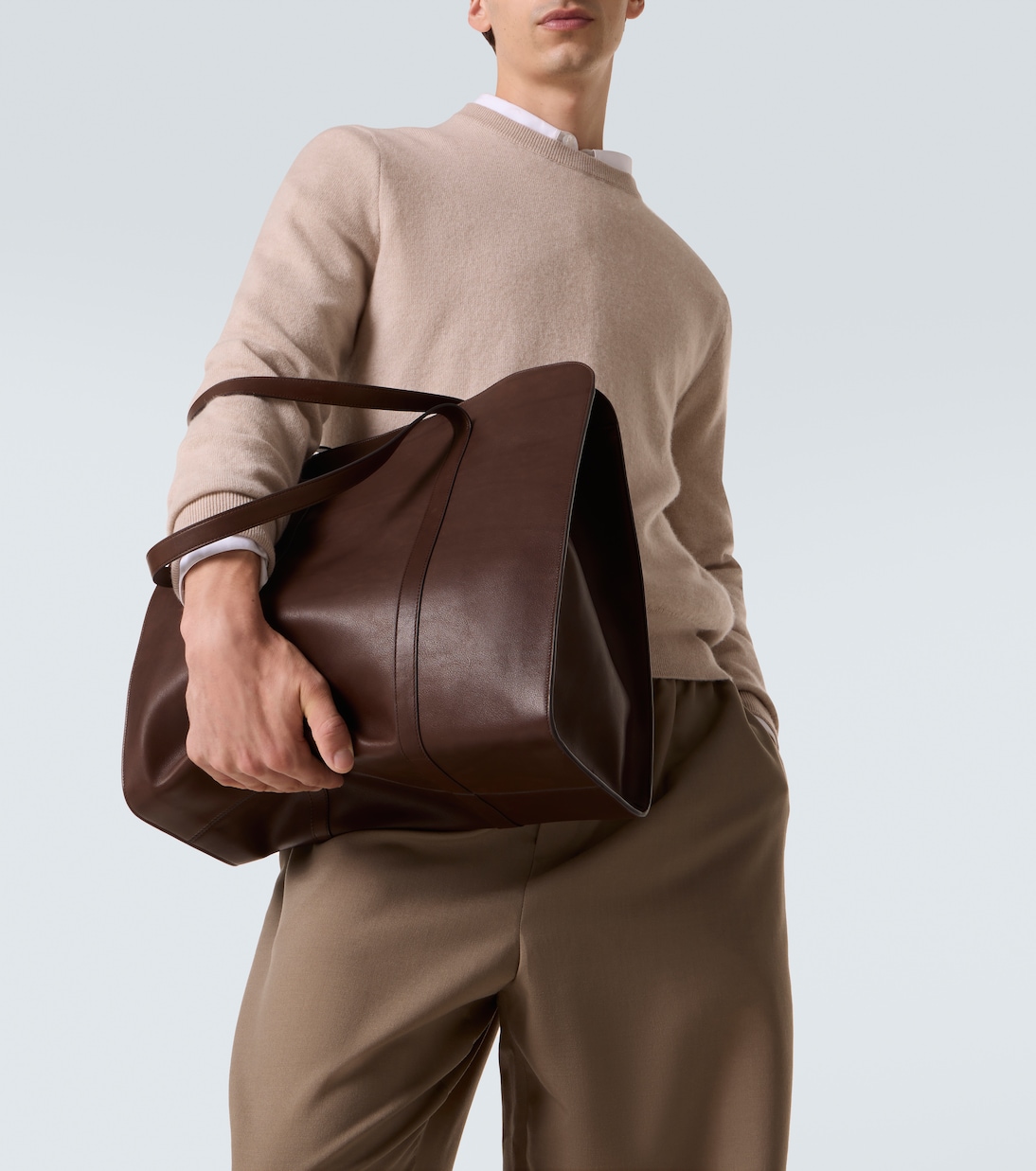 Borsa Ben in pelle | The Row