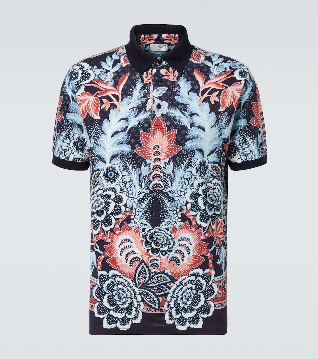 Paisley cotton piqué polo shirt | Etro