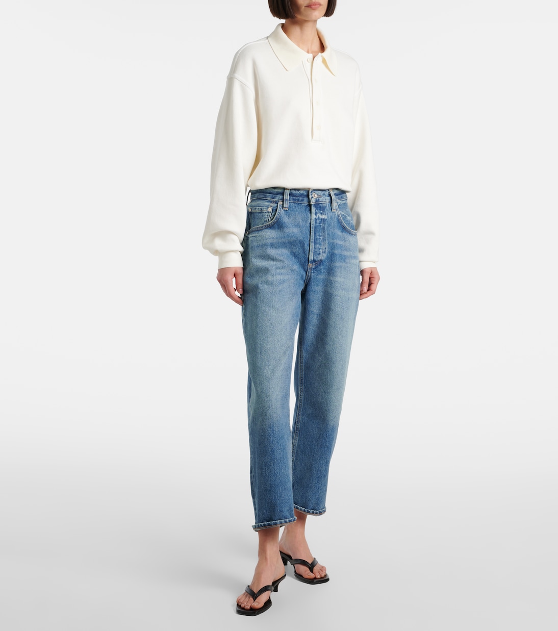 Jeans rectos Dahlia de tiro medio | Citizens of Humanity