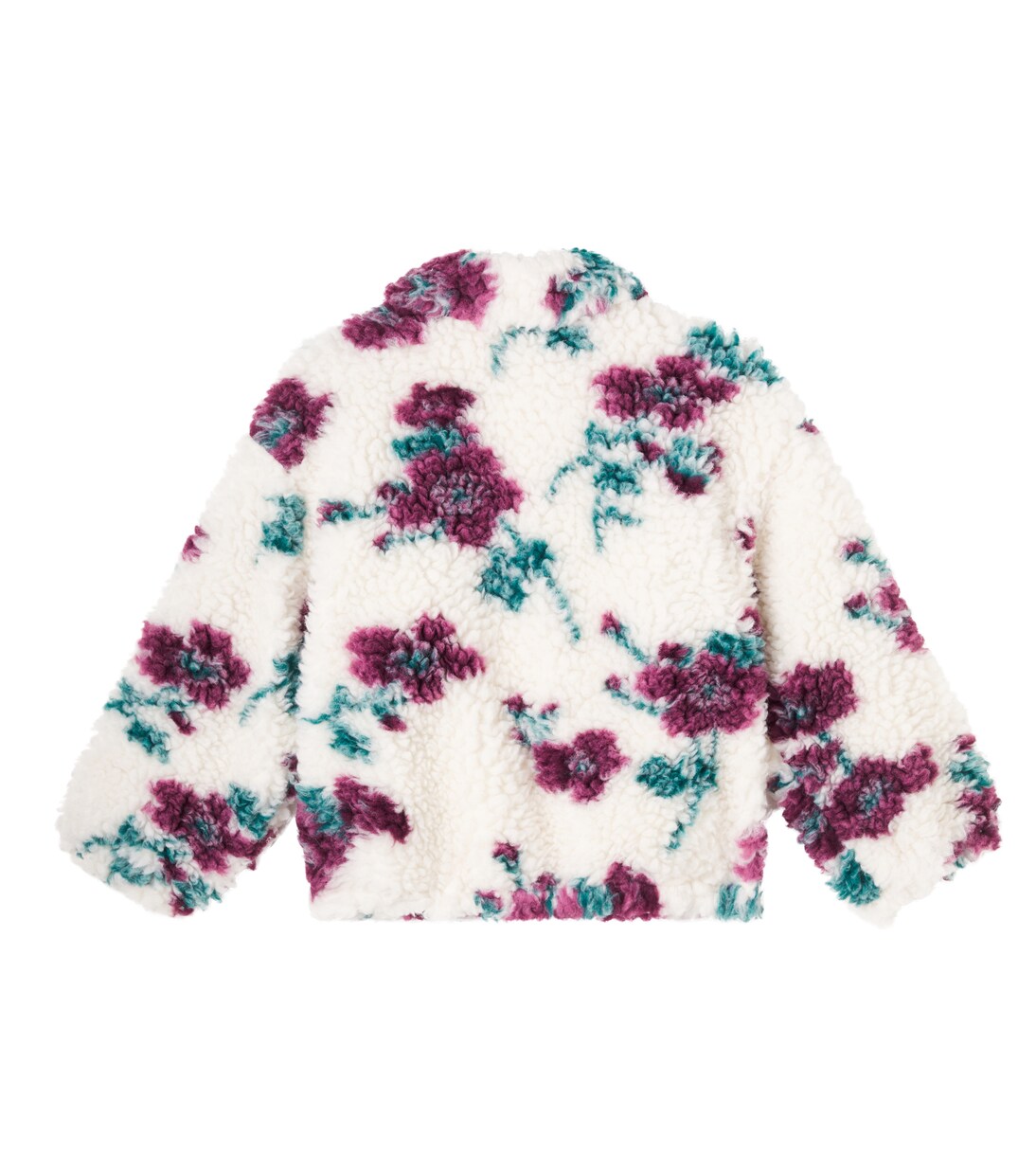 Floral teddy jacket | Dolce&Gabbana Kids