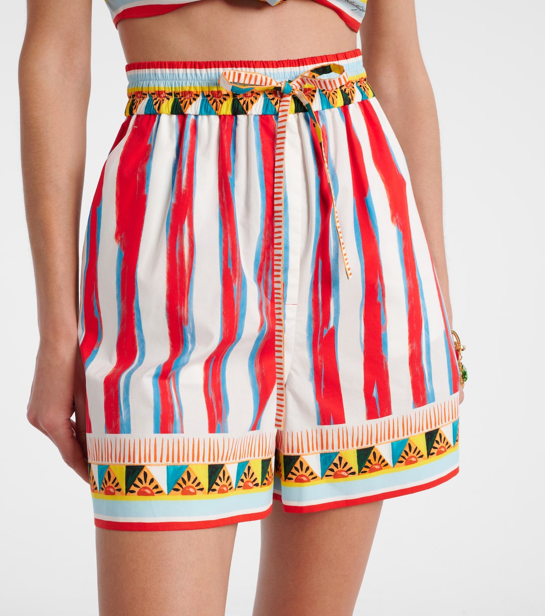 Shorts de algodón estampados | Dolce&Gabbana