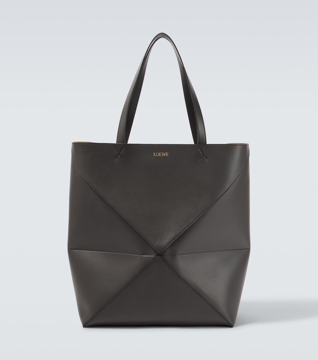 Cabas Puzzle Fold XL en cuir | Loewe