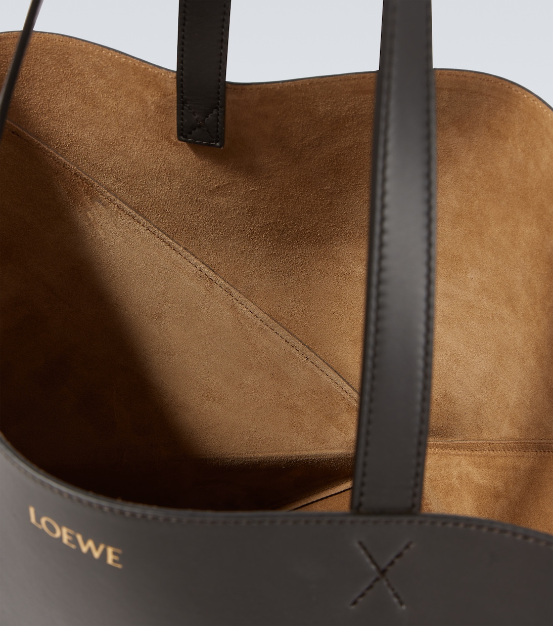 Cabas Puzzle Fold XL en cuir | Loewe