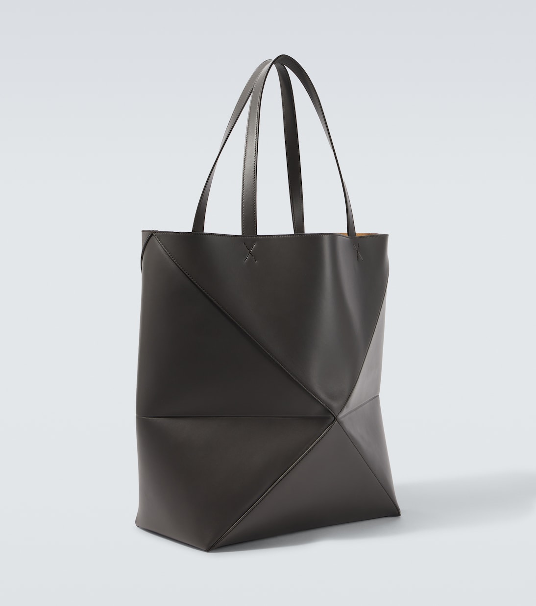 Cabas Puzzle Fold XL en cuir | Loewe