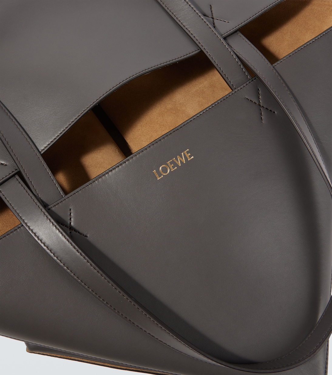 Cabas Puzzle Fold XL en cuir | Loewe