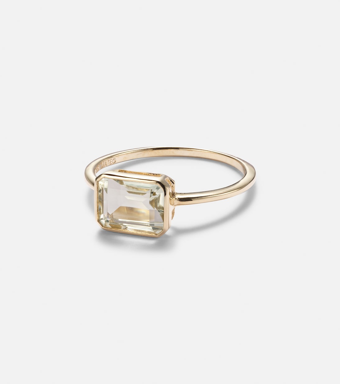 14kt gold ring with amethyst | Mateo