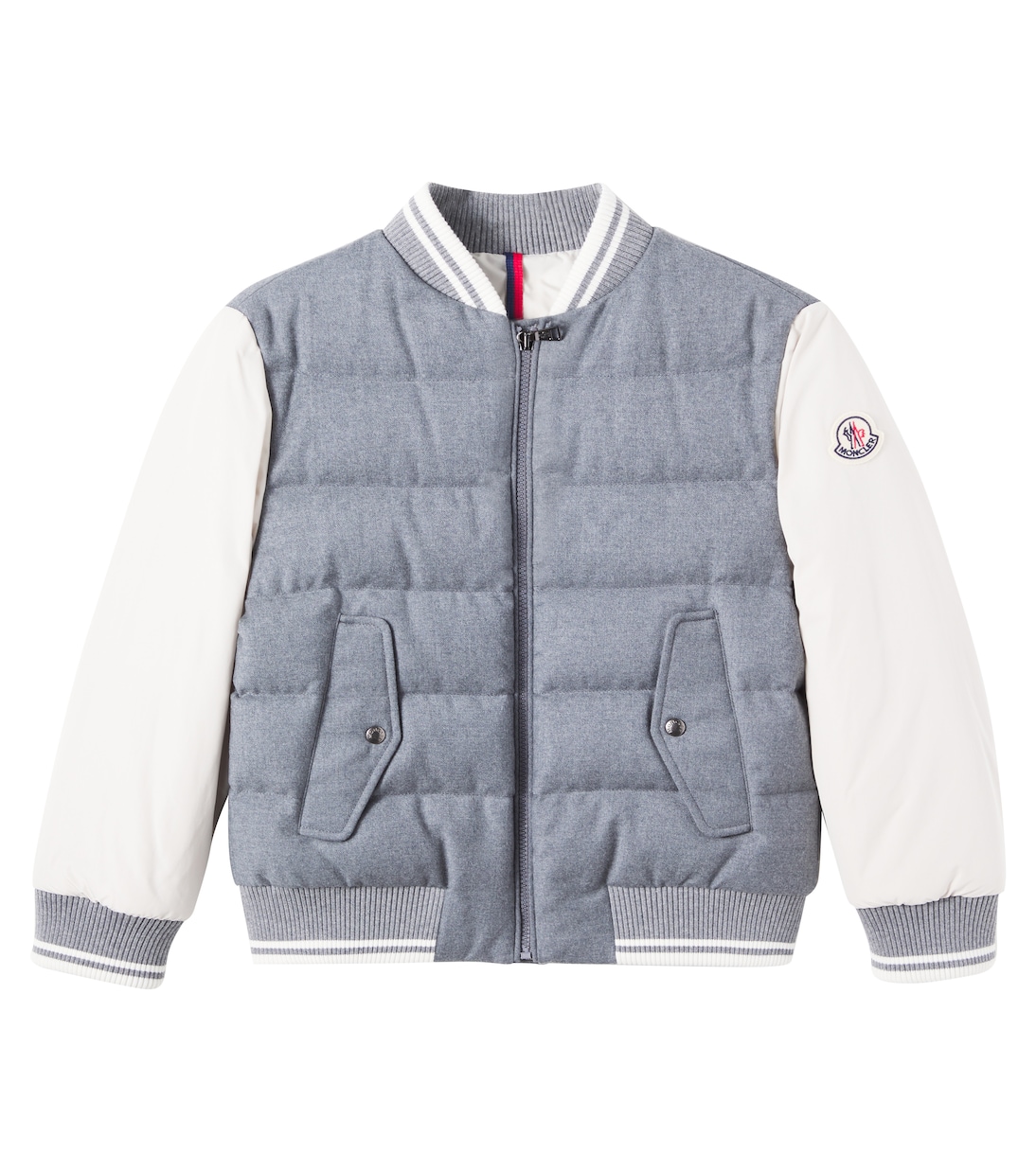 Collegejacke Alvaro aus Wollflanell | Moncler Enfant