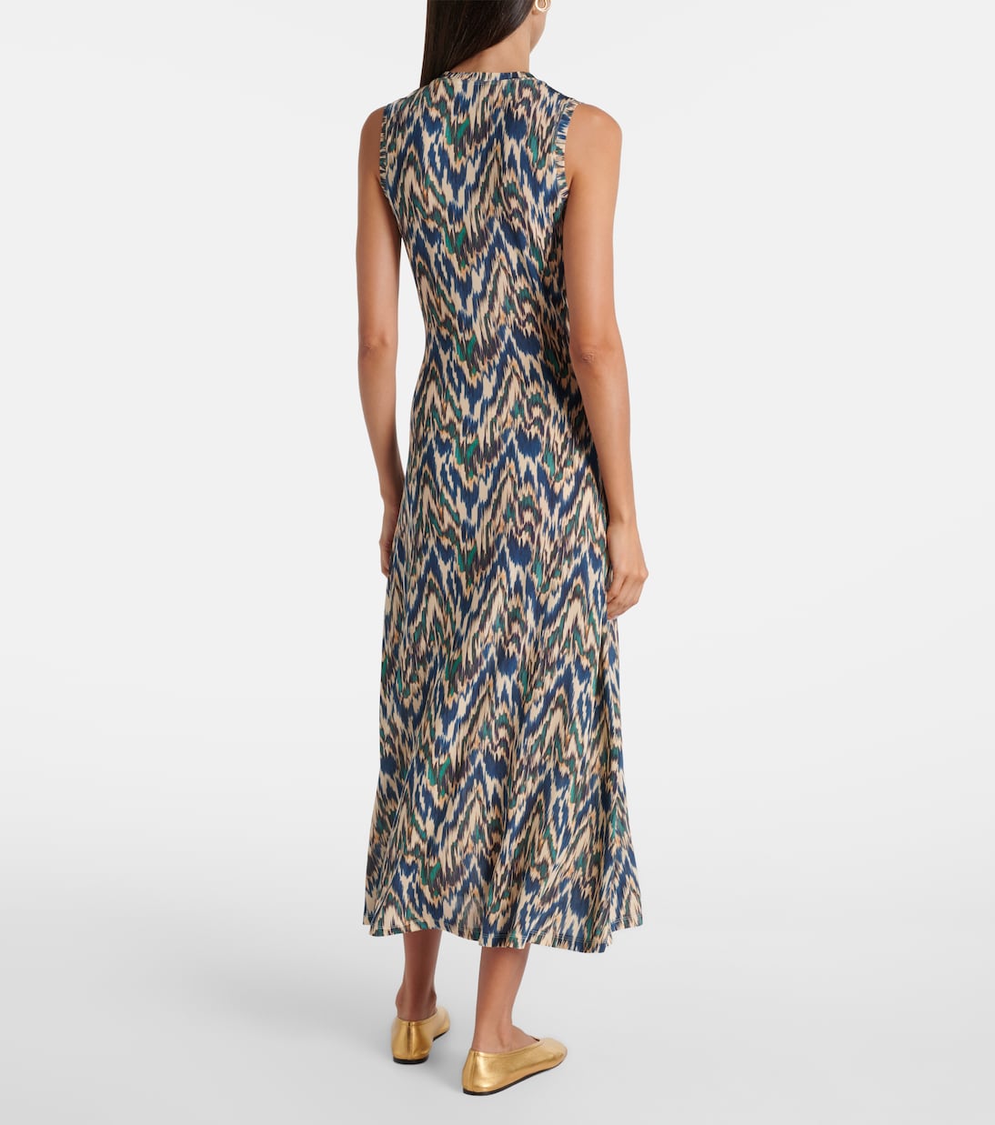 Orla printed jersey midi dress | Ulla Johnson