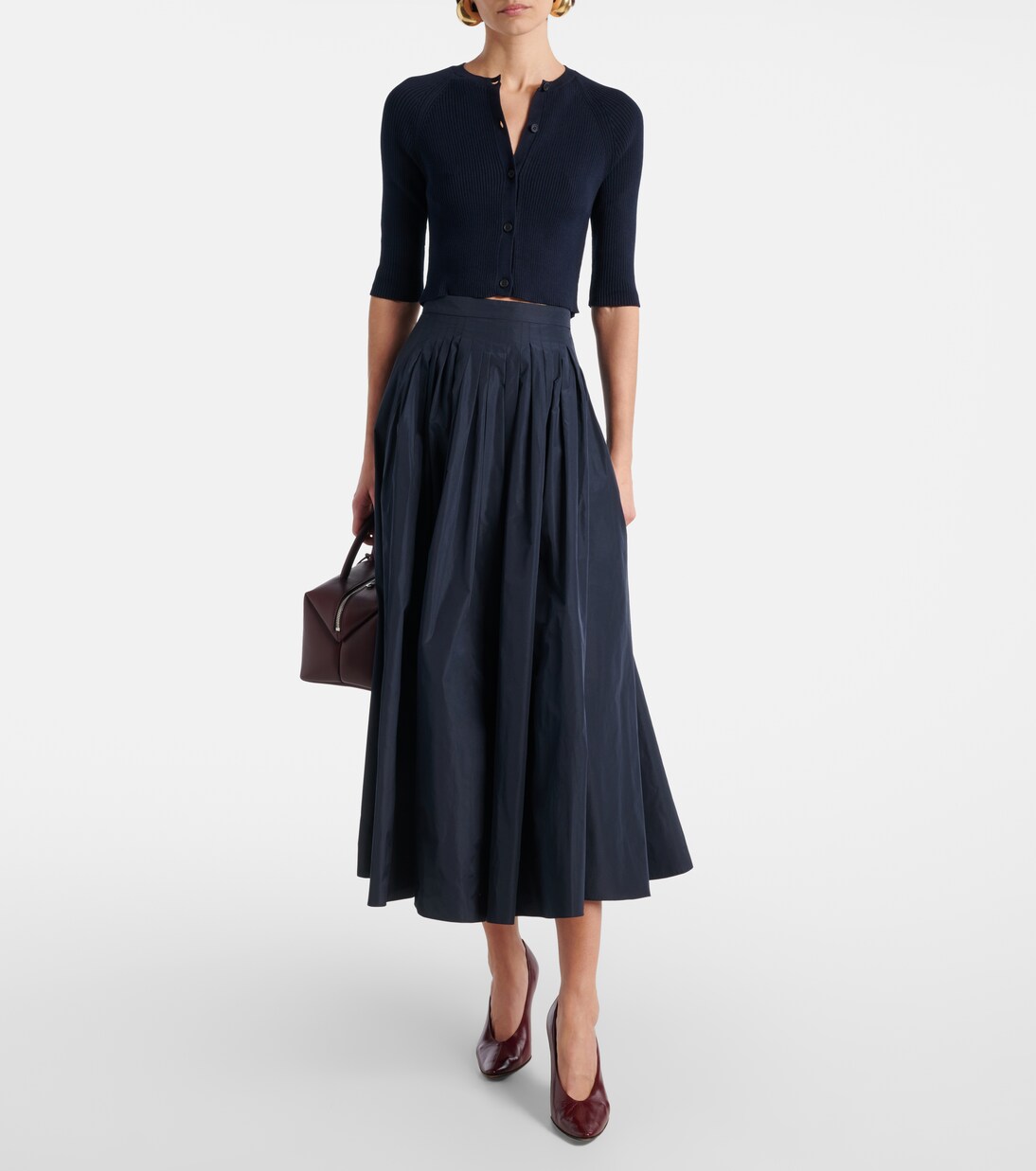 Kassel ribbed-knit crop top | 'S Max Mara