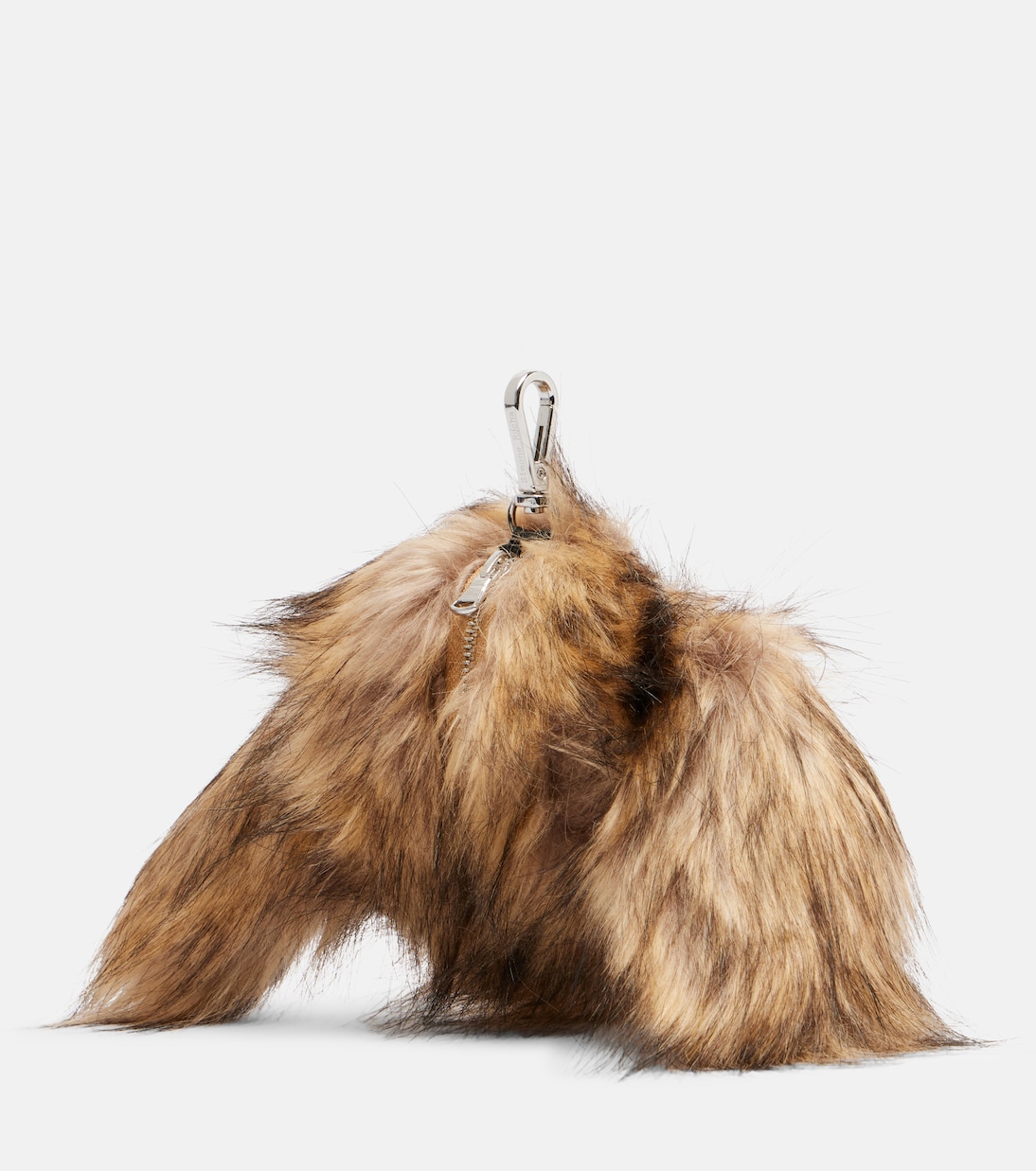 Verziertes Münzetui aus Faux Fur | Simone Rocha
