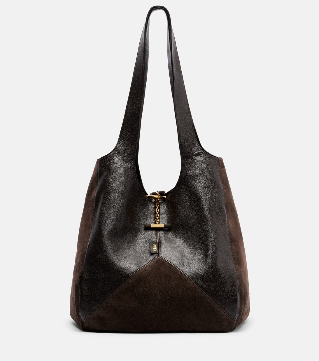 Schultertasche Chloé Balloon Medium aus Leder | Chloé