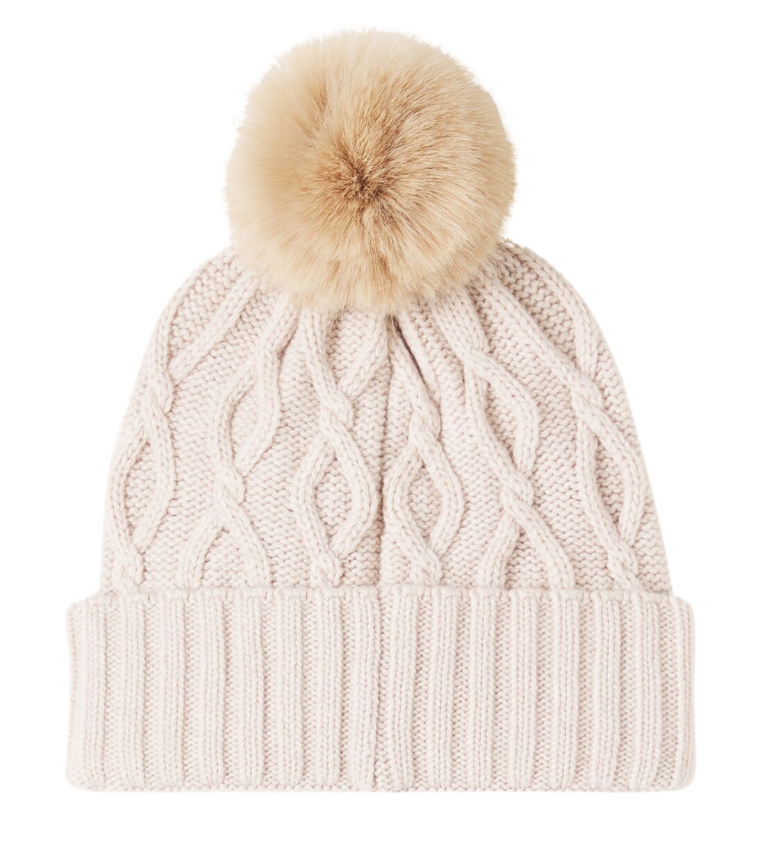 Finja cable-knit logo beanie | Bogner Kids