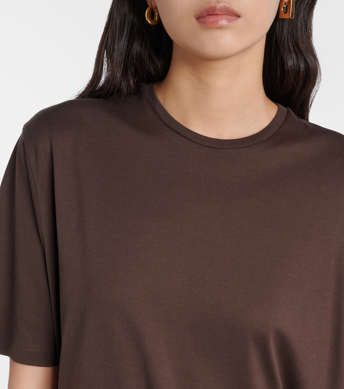 Harper cotton jersey T-shirt | The Frankie Shop