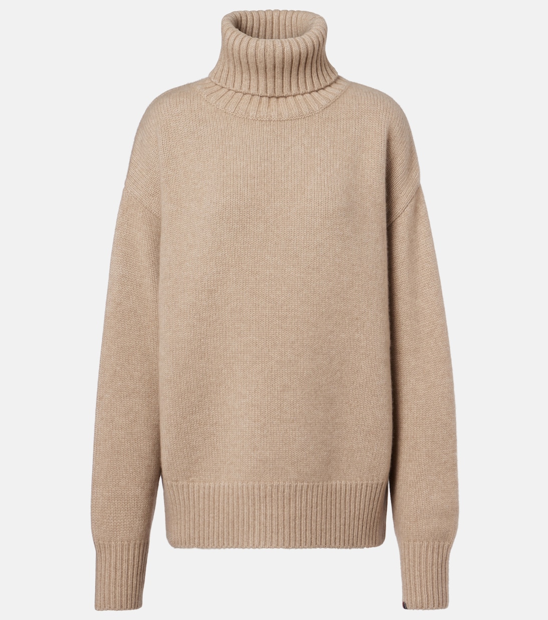 Jersey de cuello alto Oversize Xtra de cachemir | Extreme Cashmere