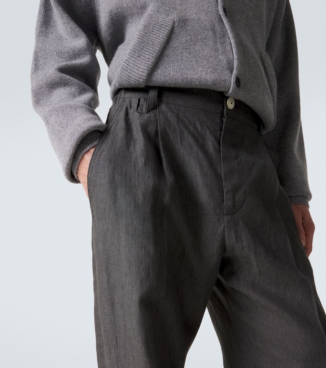 Linen straight pants | Jacquemus