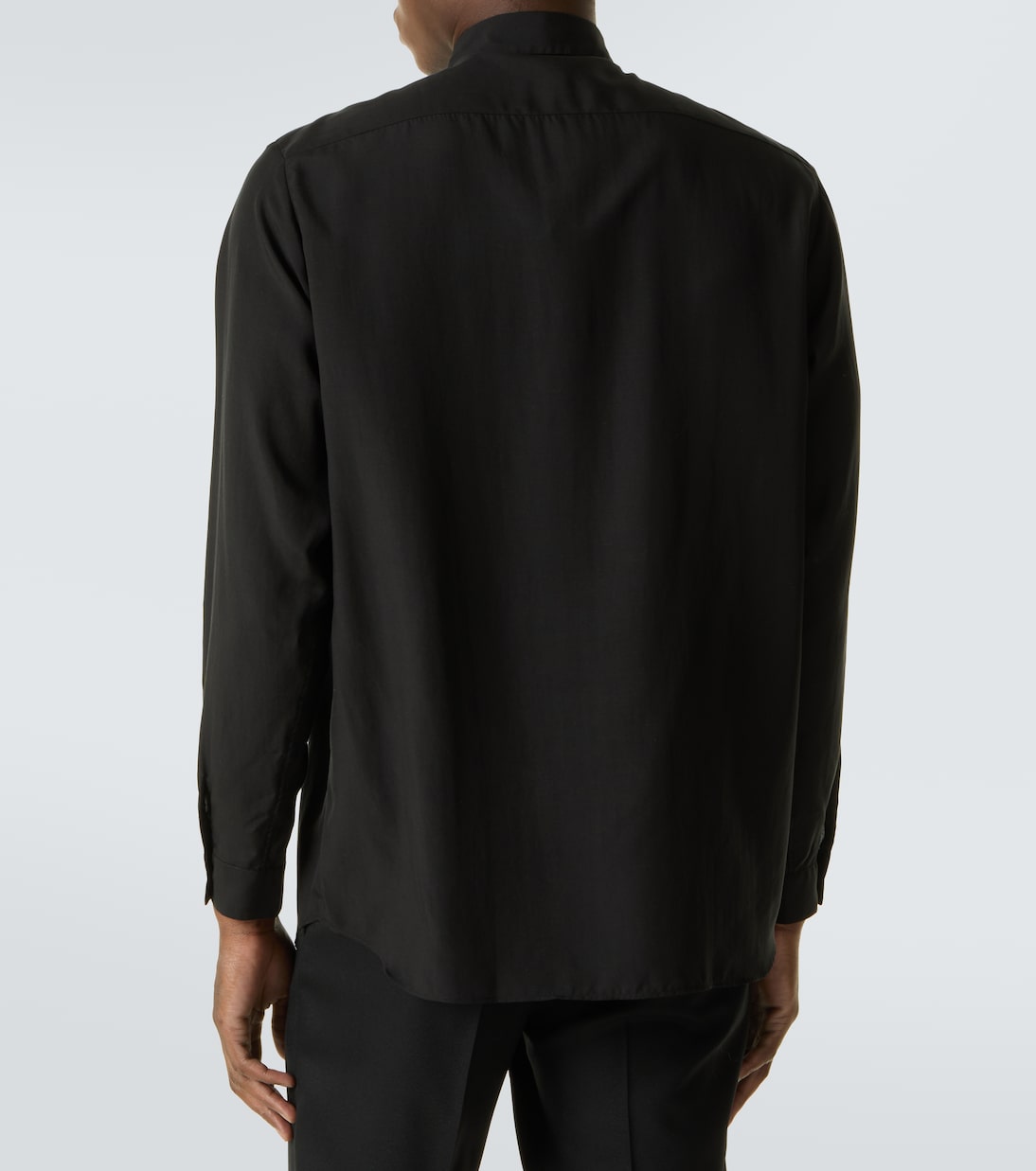 Camisa de tencel y lino | Lardini