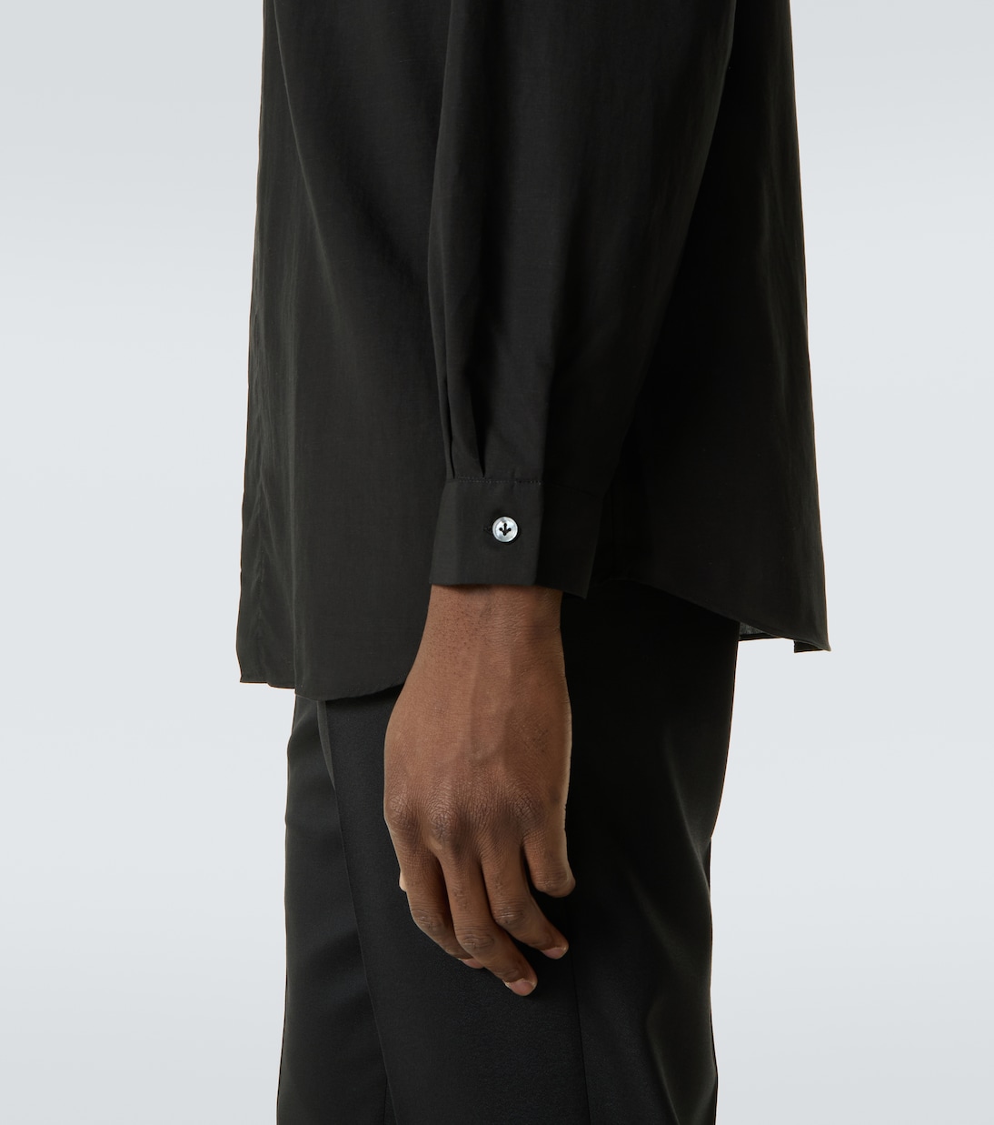 Camisa de tencel y lino | Lardini