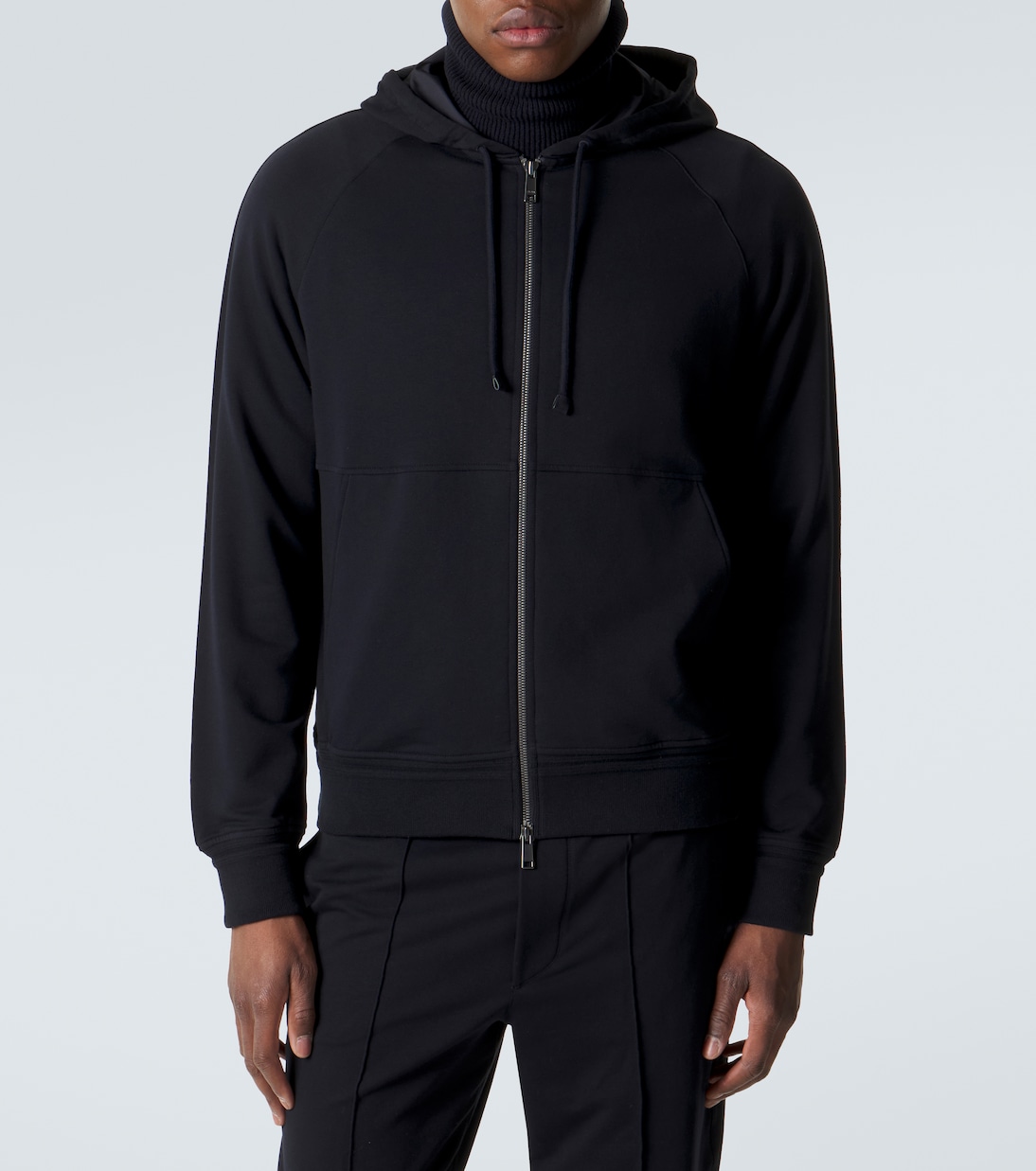 Cotton-blend hoodie  | Zegna