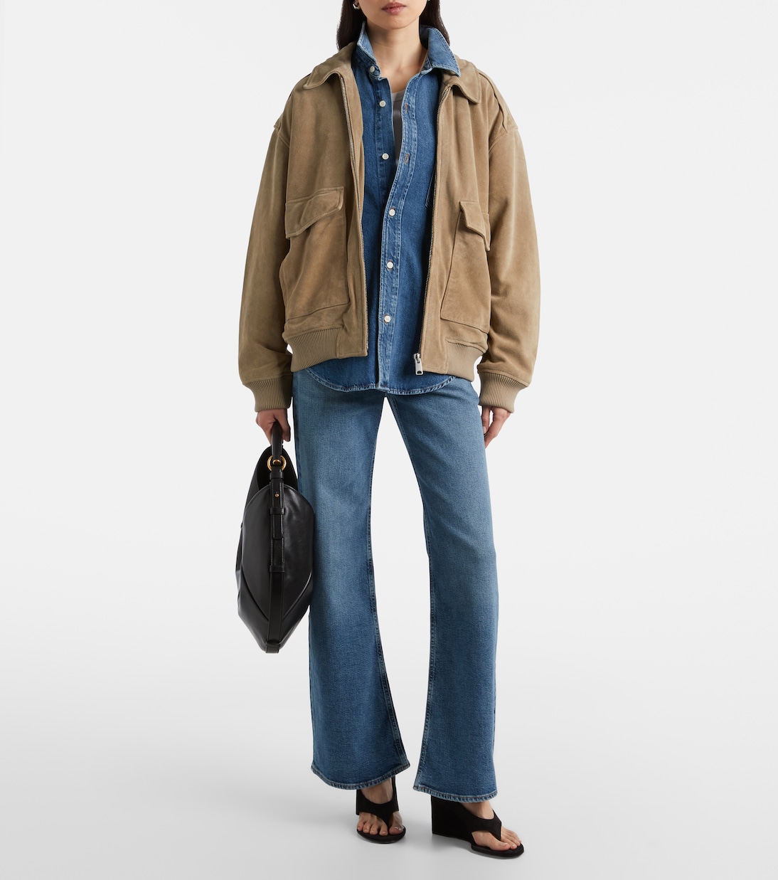 Vivienne suede blouson jacket | Citizens of Humanity