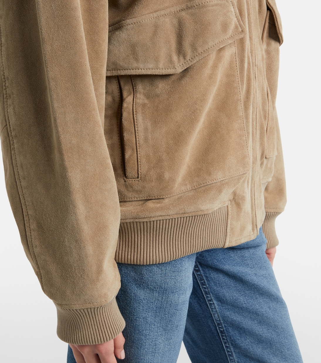 Vivienne suede blouson jacket | Citizens of Humanity