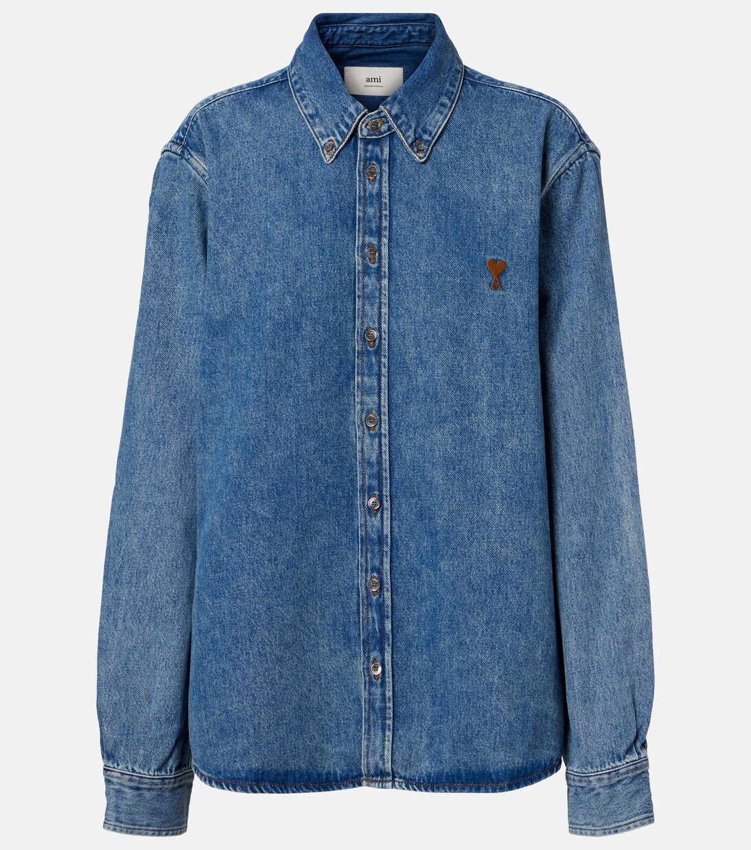 Ami de Cœur denim shirt | Ami Paris