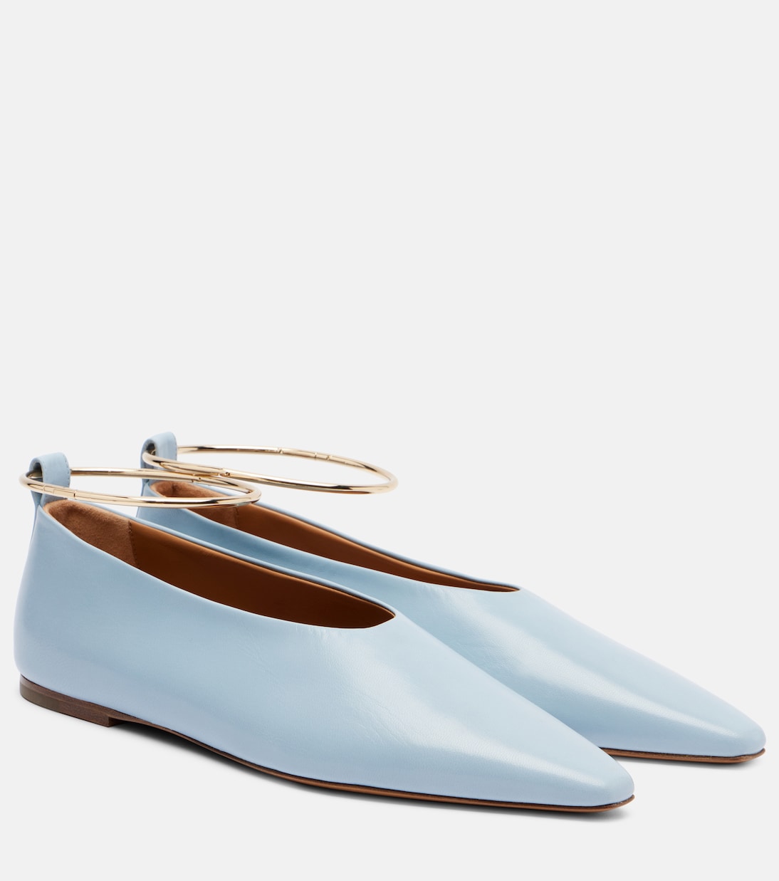Leather ballet flats | Jil Sander