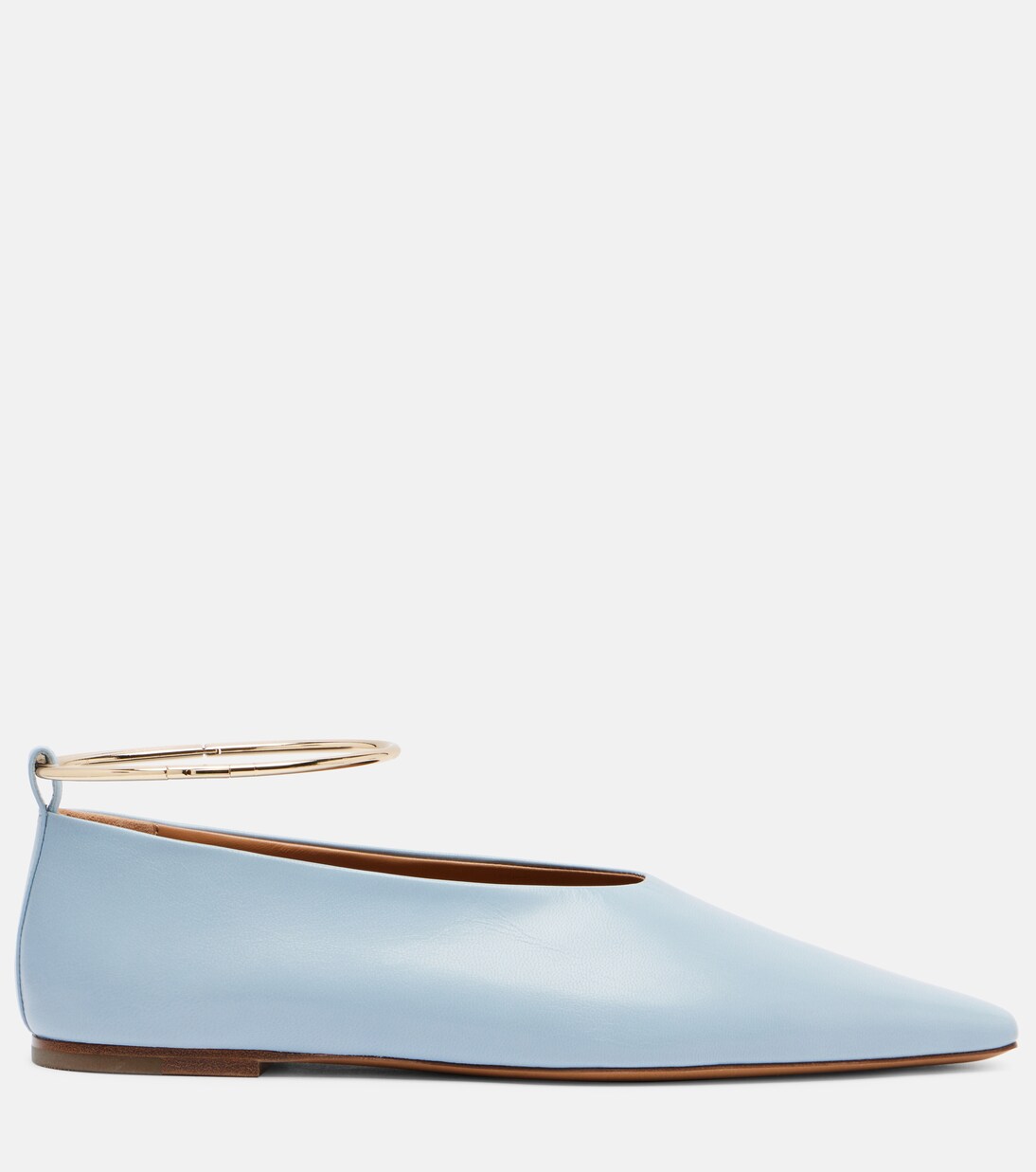 Leather ballet flats | Jil Sander
