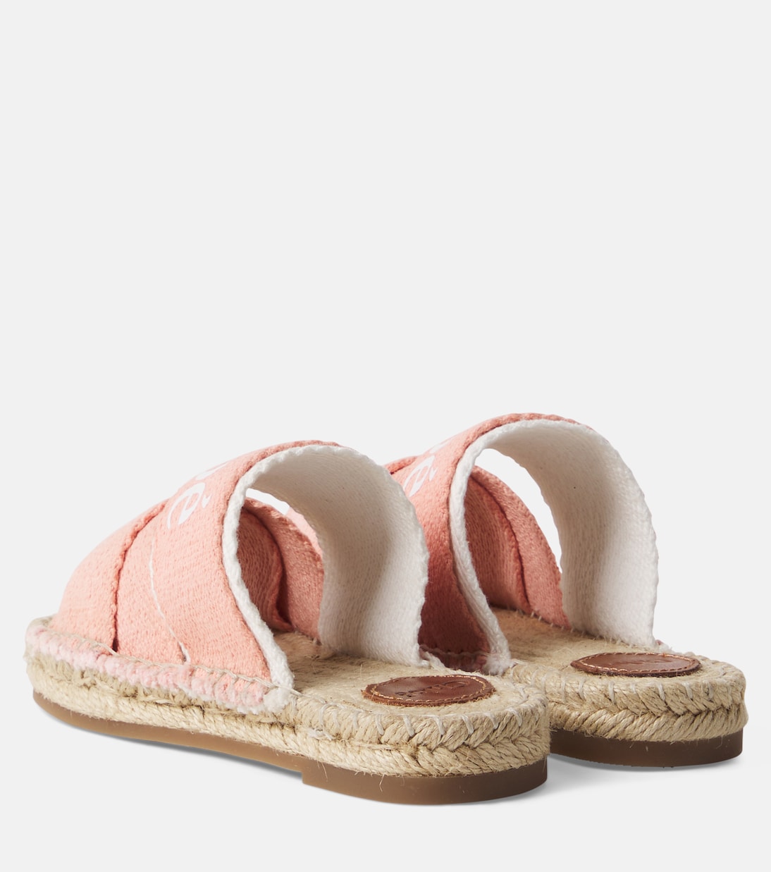 Logo espadrille sandals | Chloé Kids