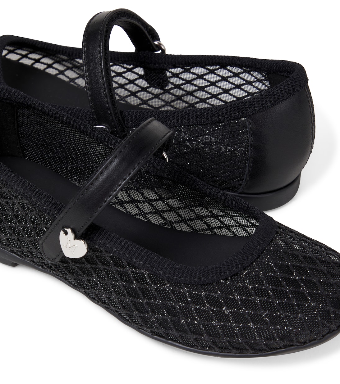 Mesh Mary Jane flats | Monnalisa