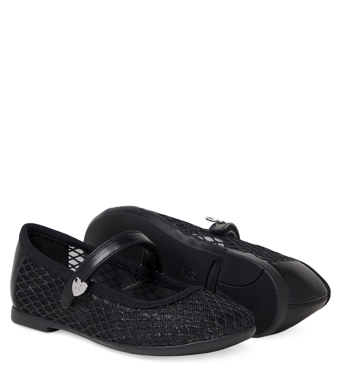 Mesh Mary Jane flats | Monnalisa