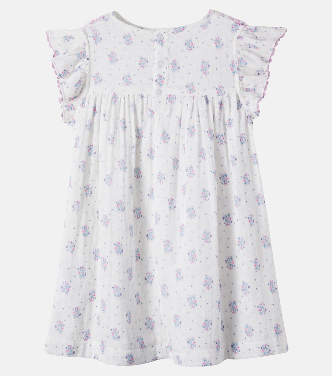 Vestido Shanti de algodón floral | Louise Misha