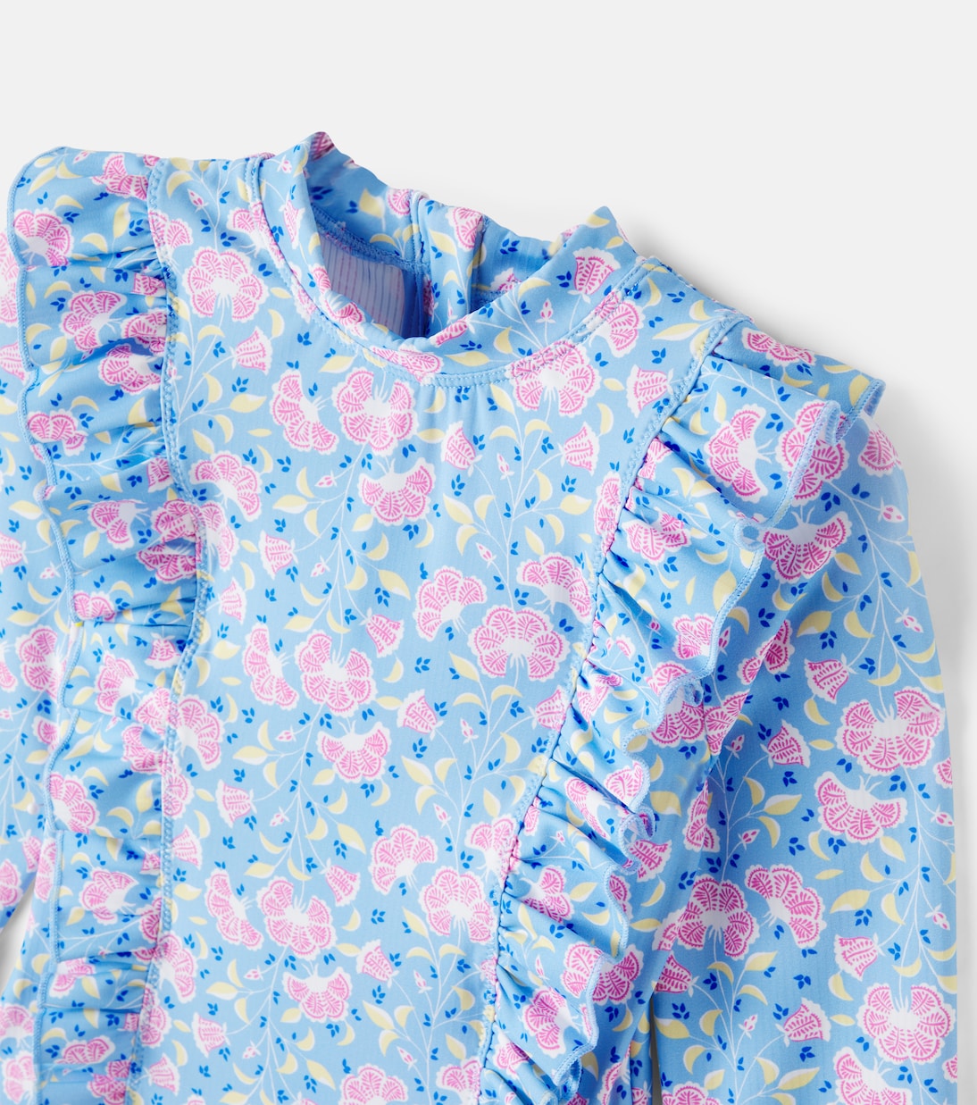 Aurelie floral ruffled swimsuit | Louise Misha