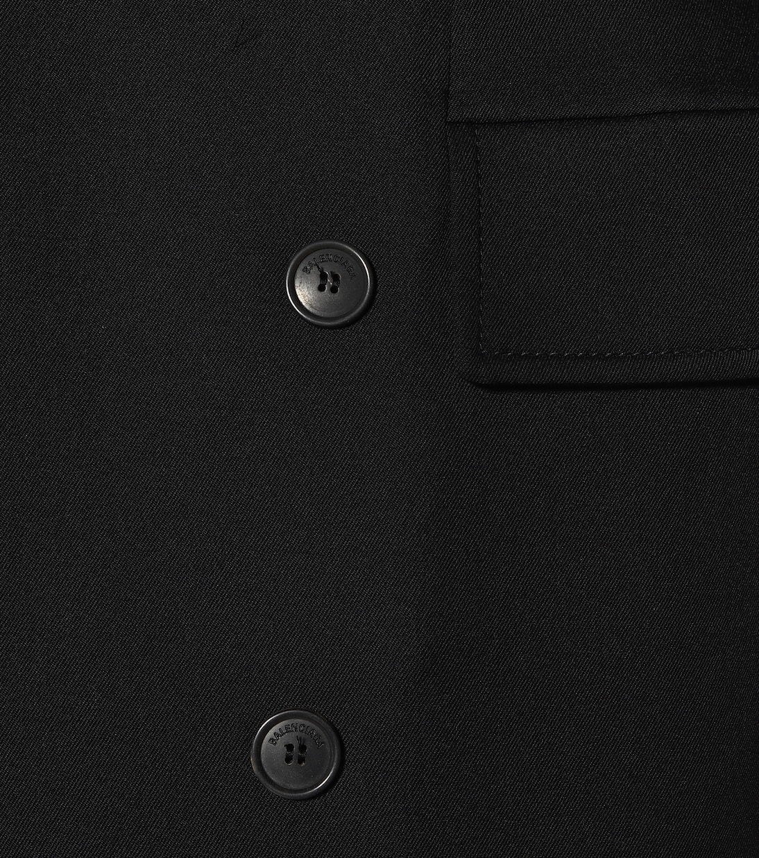 Hourglass wool-blend coat | Balenciaga