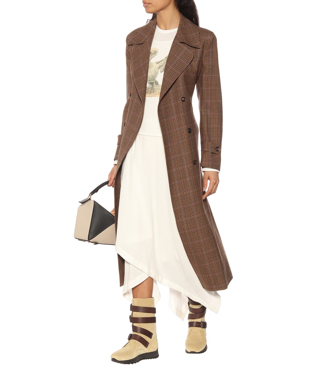 Bottines en daim et cuir | Loewe